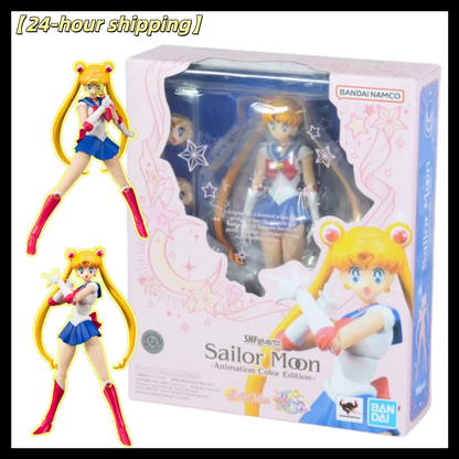 【Spot Goods】Original Bandai Super Heroine Figure Sailor Moon Usagi Tsukino Collectible Gift