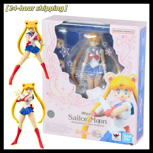 【Spot Goods】Original Bandai Super Heroine Figure Sailor Moon Usagi Tsukino Collectible Gift