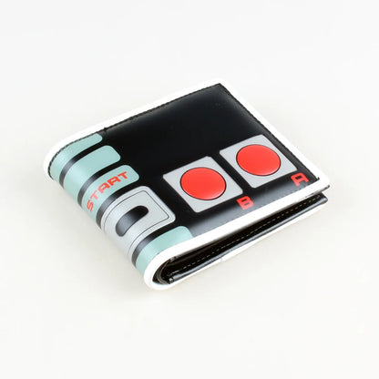 Game console controller design High quality men's wallet,Nostalgic and personalized women's card holder zero wallet