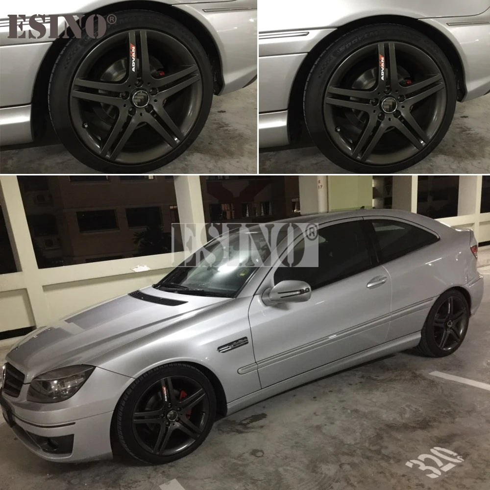 4 x Car Styling Car Decorative Wheel Rim Decoration Sticker Vinyl Decal Series Car Accessories Decal for Yokohama Advan