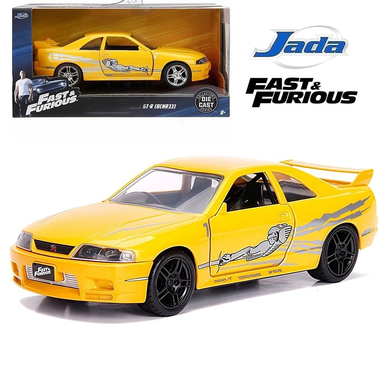 JADA 1:32 Sports Car Off-road Vehicle Alloy Die-cast Car Model Collection Ornaments Adult Gift Toy Display
