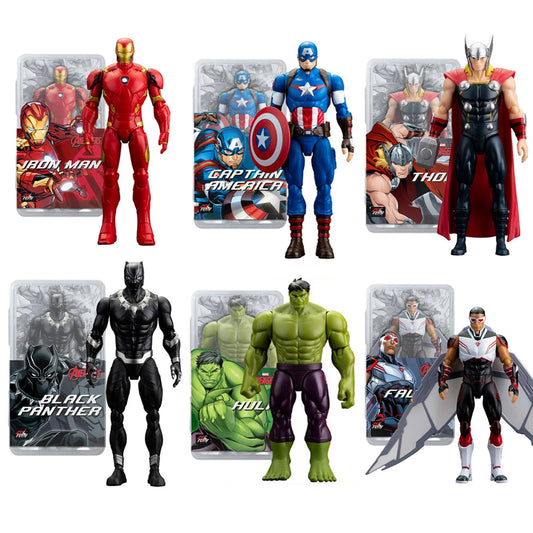 18cm Original Legendary Thanos Hulk Iron Man Spider Man Gwen Miles Morales Storage Box Hero Avenger Statue Character Toy