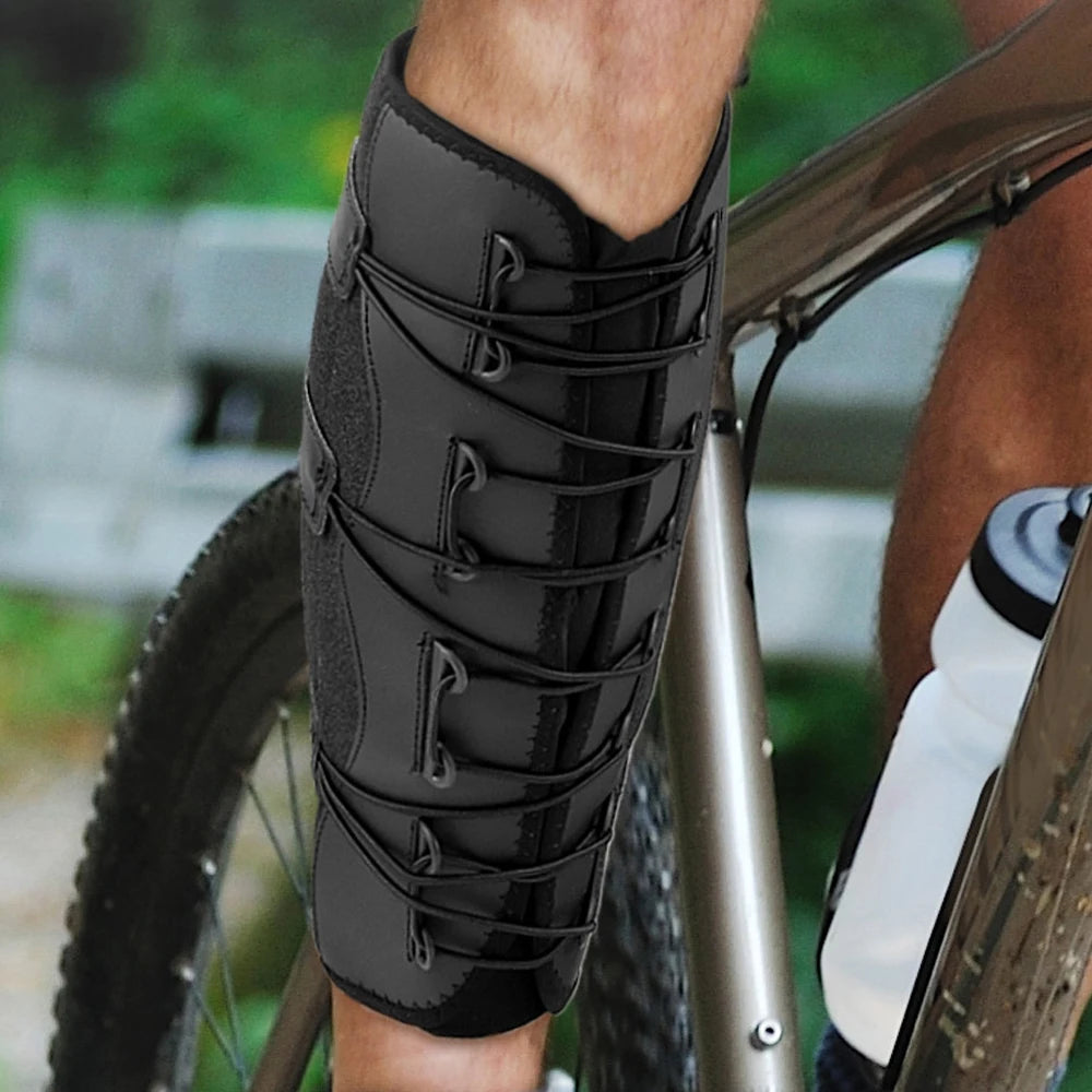 1Pcs Adjustable Calf Brace for Men Women - Leg Compression Wrap for Shin Splints & Varicose Veins, Running & Workout Support