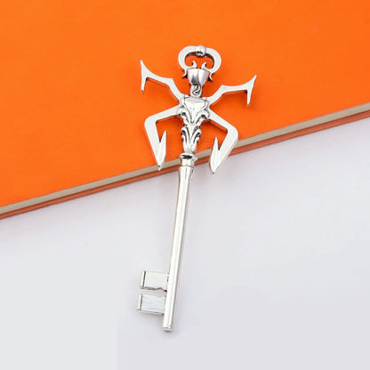 Resident Evil 4 Remake Keychain Large Irregular Key Retro Soldier Armor Cthulhu Octopus Pendant Men And Women Jewelry Gift