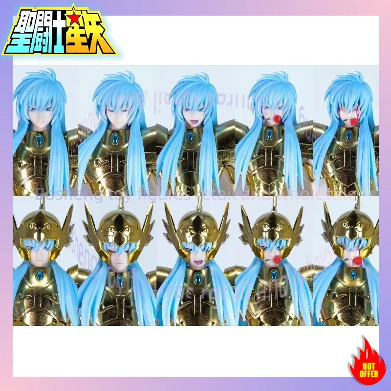 ST Model Saint Seiya Myth Cloth EXM LC Pisces Albafica The Lost Canvas Gold Saints Knights of The Zodiac Saint Figures Toys