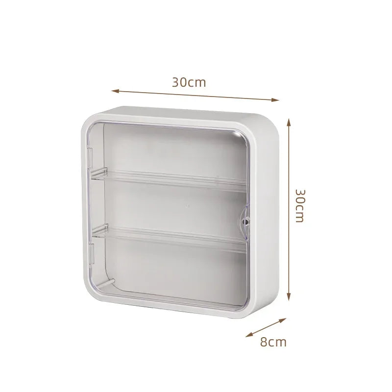 30/40cm Blind Box Storage Display Rack Wall Mounted Stackable Organizer for Acrylic Box Display Cabinet Dust Protection BoxRack