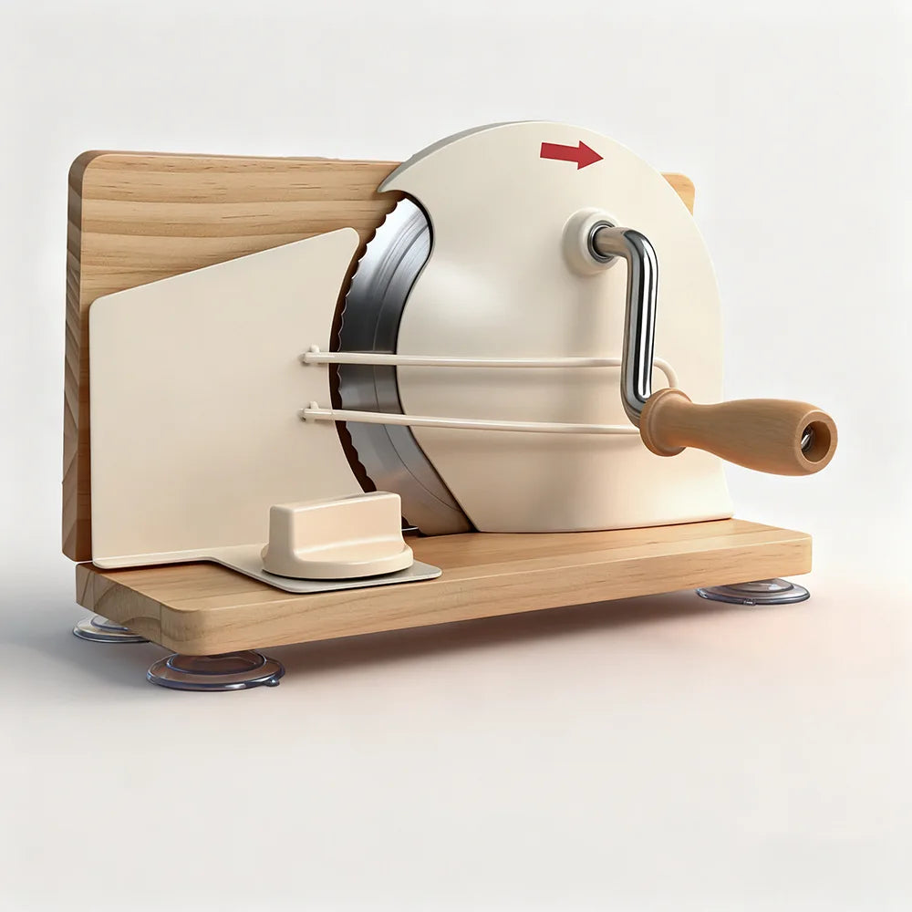 Bread Slicer Machine Manual Adjustable Thickness for Baking Supplies, Toast Slicer and Bread Cutting Tool for Kitchen