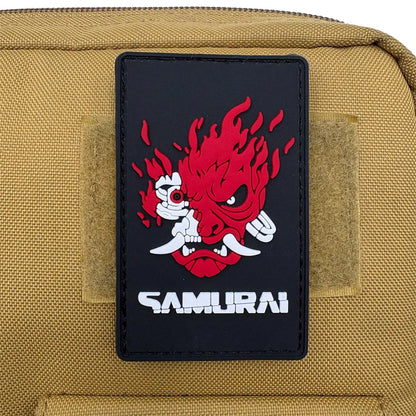 Outdoor Bag Accessories Punk 2077 Peripheral Functional Style Badges 3D PVC Magic Morale Backpack Patches