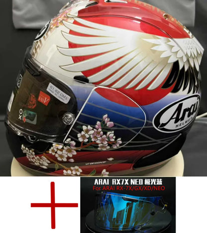 RX-7X RX7X Full Face Motorcycle Helmet, For Road Motorcycles And Racing Karts Protection Helmet Tsubasa,Capacete