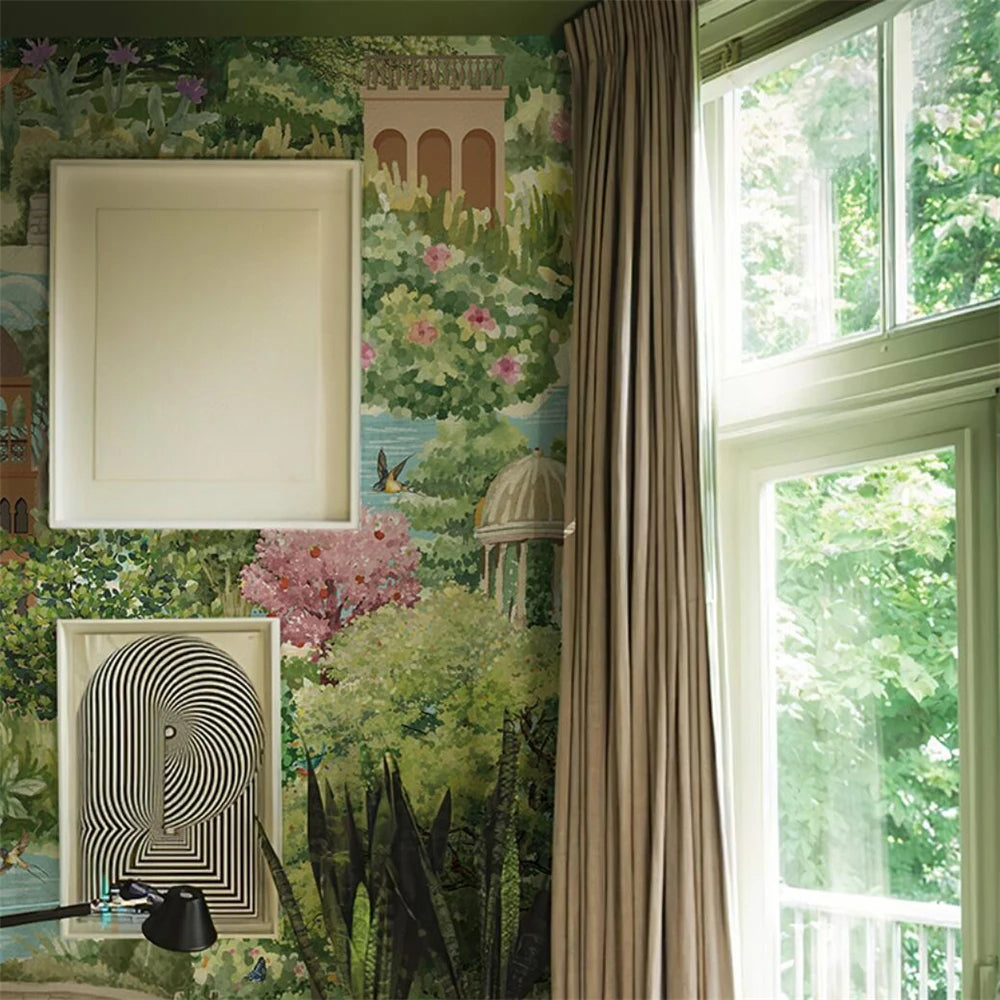 custom art Photo Mural wallpapers for Living Room TV background murals American countryside garden wall paper home improvement