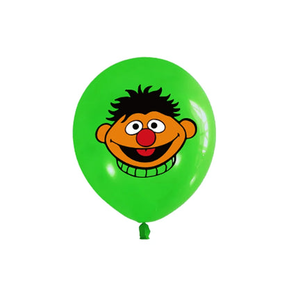 10pc 12Inch The New Sesame Street Latex Balloon Kids Birthday Party Decoration