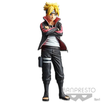 13CM Boruto Uzumaki Figure Anime Naruto Uzumaki Cool Cute Desktop Proportion Golf Model Toy Gift Collection Ornaments PVC