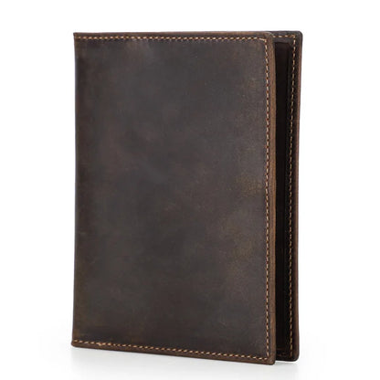 Genuine Cow Leather Passport Holder Travel Wallet with Case Pocket Card Holder RFID Blocking Passport Cover  card wallet