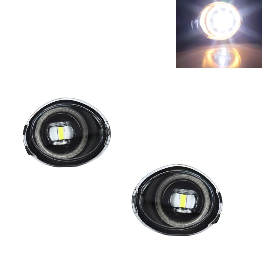 LED Fog Light For BMW E46 M3 3 SERIES 2001-2005 Fog Lights Grill Bezel For BMW E39 M5 1995-2004 Fog Lamp Cover Headlight Frame