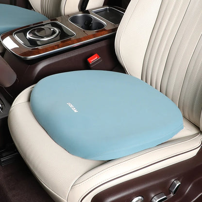 Car Leather Headrest Lumbar Support Memory Foam Car Rest Neck Pillow Back Cushion Seat Waist Supports Car Interior Accessories