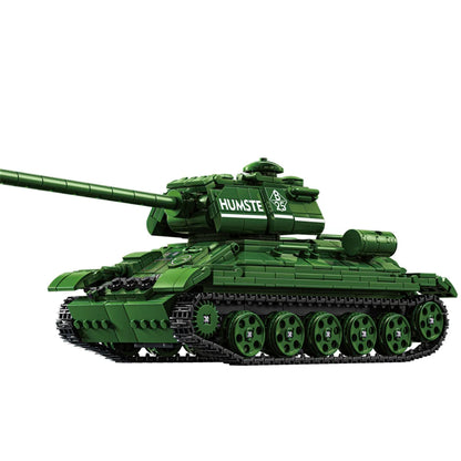World War Army Military Soldiers SWAT Leopard 2A7 Main Battle Tank Assemble Building Blocks City Construction Bricks Toys Gift