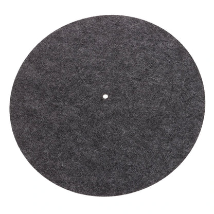 (BBQ4)1PC Slip Mat Felt Turntable Platter Mat For LP Vinyl Record Audio Replacement DIY Accessory Audiophile Thick Turntable Mat
