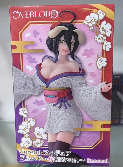 In Stock Original Genuine Taito Coreful Albedo Overlord Albedo PVC Animation Figures Toys Collection Gifts Models