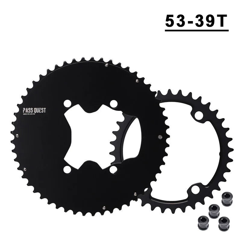PASS QUEST 110 bcd chainring for Shimano ULTEGRA r8000 R8100 Narrow Wide road bike plate single dishe 54T 50 34T 52 36 53 39