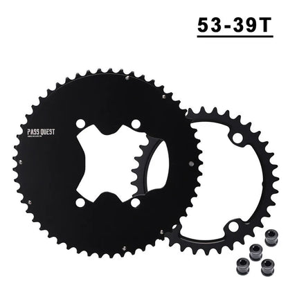 PASS QUEST 110 bcd chainring for Shimano ULTEGRA r8000 R8100 Narrow Wide road bike plate single dishe 54T 50 34T 52 36 53 39