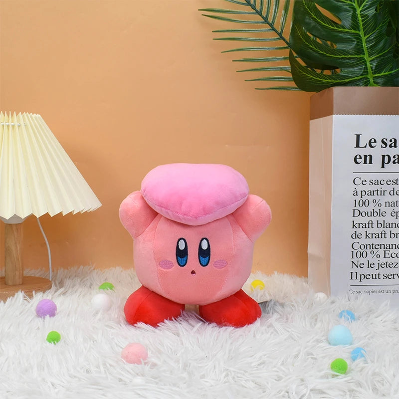 Star Kirby Kawaii Soft Plush Toys Cute Anime Kirby Waddle Dee Doo Stuffed Animals Plushies Peluche Dolls Birthday Gifts Kids