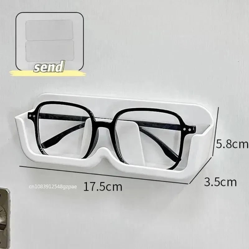Eyeglasses Organizer Rack Wall Mounted Sun-glasses Display Holder Wardrobe Decoration Storage Box Sunglass Organizer