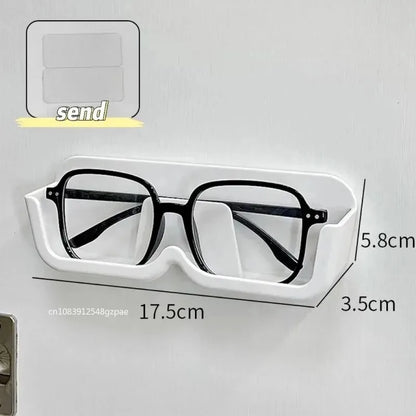 Eyeglasses Organizer Rack Wall Mounted Sun-glasses Display Holder Wardrobe Decoration Storage Box Sunglass Organizer