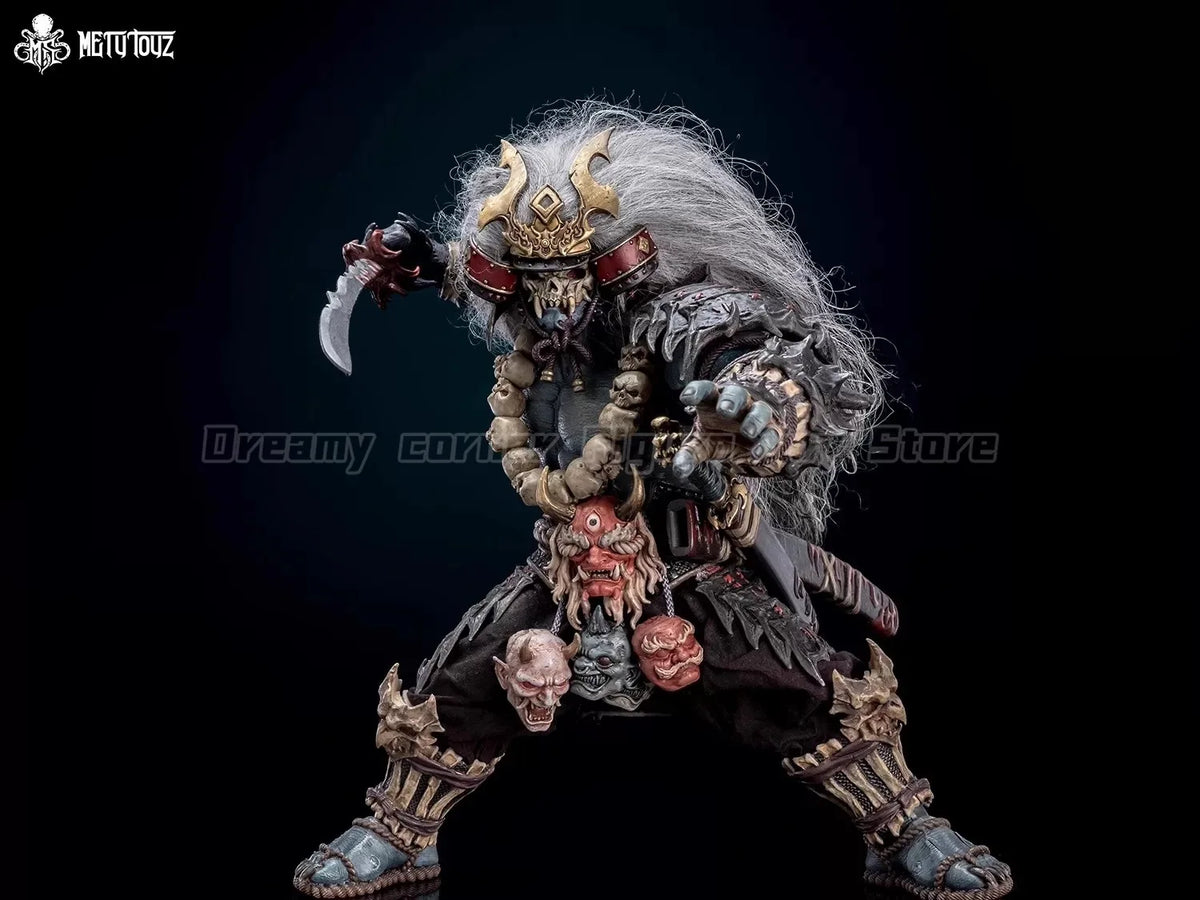 【In Stock】Original Mety Toyz Demon Slayer Shura Takigawa Oni Samurai 1/10 Action Figure Toy Model Collection