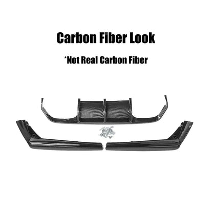 For BMW F80 M3 F82 F83 M4 2015-2020 Car Rear Diffuser Bumper Corner Spoiler Splitter Rear Lip Protector Guard Accessories