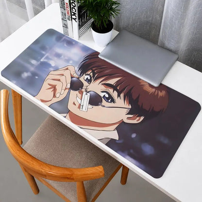 Patlabor Noa Izumi Mouse Pad Mouse Pad Anti-Slip Rubber Base Extended Desk Mat For Gamers Office Computer Accessories
