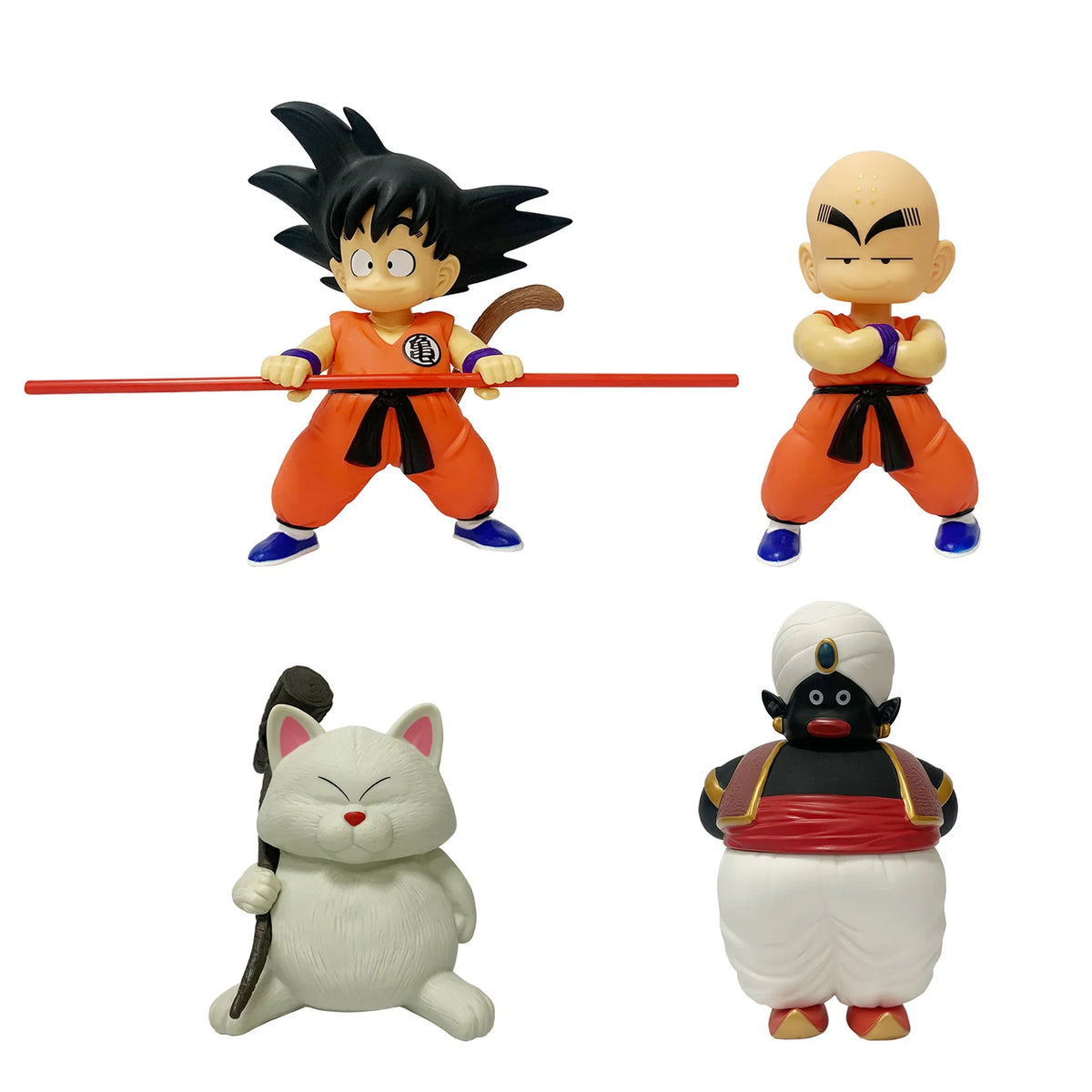 21cm Anime Goku Childhood Version Son Goku Kuririn Figure Model Ornaments Children Birthday Gifts For Kids