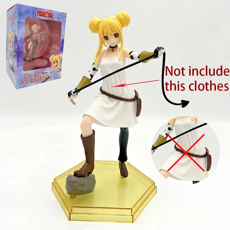 FAIRY TAIL Lucy Heartfilia Anime Girl Figure Erza Scarlet/Natsu Dragneel/Mirajane Strauss Action Figure Model Doll Toys Gifts