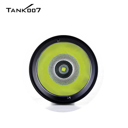 TANK007 A602L High Power Rechargeable LED Flashlight 500m Long Range 3 Modes Light USB EDC Torchlight for Home Travel Camping