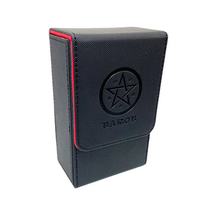Minimalist Portable Pu Material Card Storage Box Water Proof Dust Proof For Board Game Cards And Collectible Sets