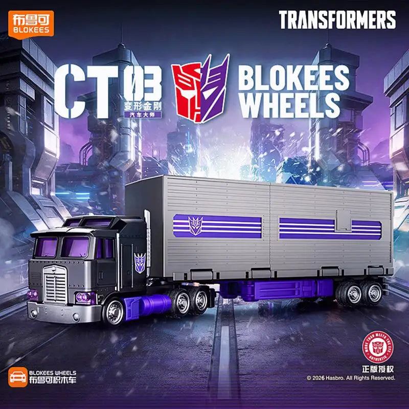 BLOKEES Transformers SG Optimus Prime Motormaster CT01/CT02/CT03 1:64 Action Figure Car Collection Model Toys Gift