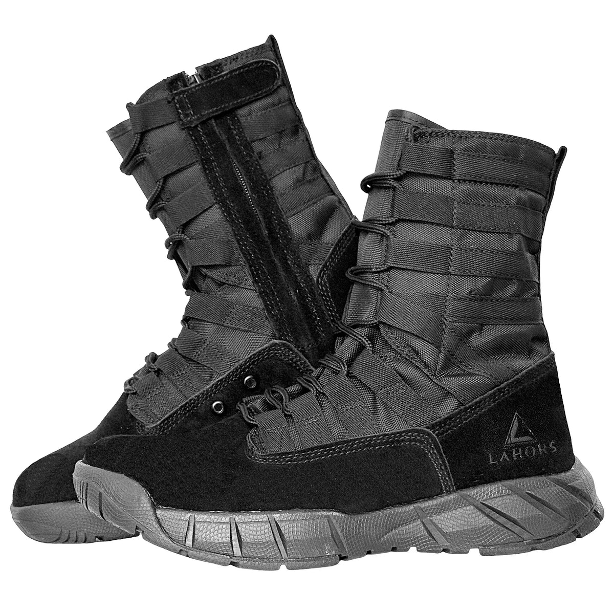 LAHORS® Lightweight Suede Leather Tactical Combat Boot Men Outdoor Hiking Desert Army Shoes Breathable Male Ankle Boots Man Made