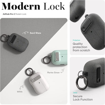 Protective Case for AirPods Pro 2 Cover Luxury Earphone Cover Case for Apple AirPods 4 3 Air Pods Shockproof Sleeve With Hook