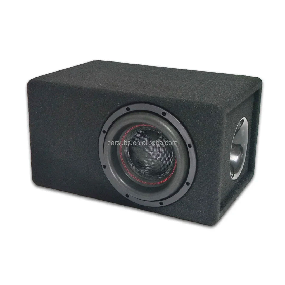 2026/Truck VAN SUV Car Active Amplified Subs Built in Box Enclosurer 8 inch Peak 1000W 8" Car Tubed Active Subwoofer