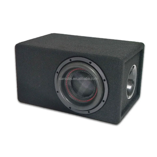 2026/Truck VAN SUV Car Active Amplified Subs Built in Box Enclosurer 8 inch Peak 1000W 8" Car Tubed Active Subwoofer