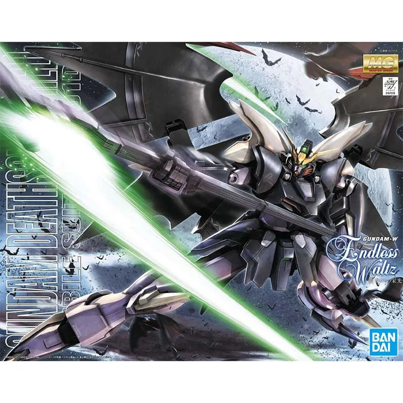 Bandai MG 1/100 Gundam Deathscythe Hell EW Endless Waltz Wing Mecha Robot Action Figure Assembly Model Kit Toy Collection