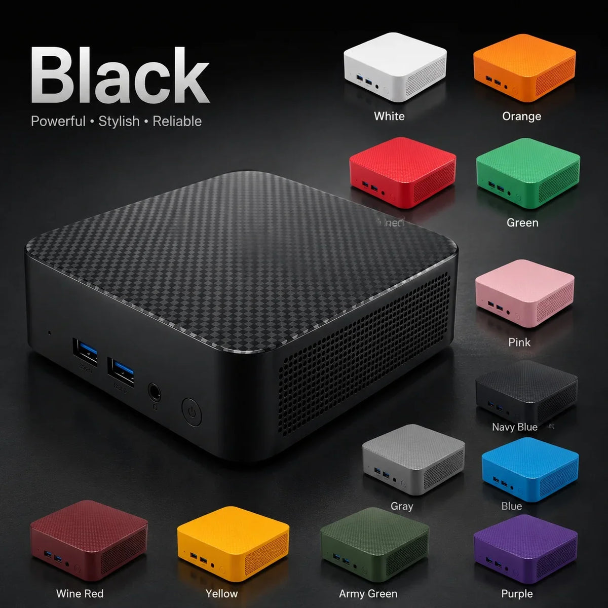 Colorful Mini PC, Intel I9‑10980HK, Win11,16GB RAM 2TB SSD, WiFi6 BT5.2,4K UHD Workstation for Gaming,Streaming & Video Editing