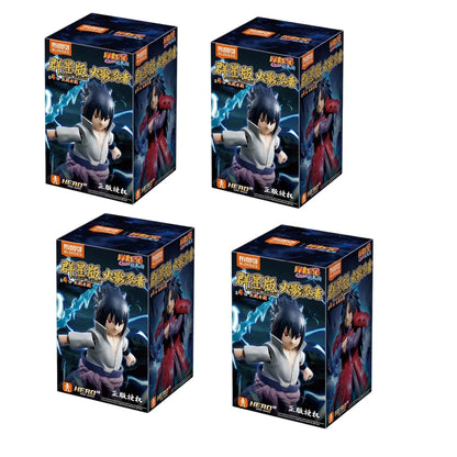 Blokees War 4th Edition Building Blocks Hatake Kakashi Uchiha Madara Uchiha Sasuke Action Figure Collectible Toy