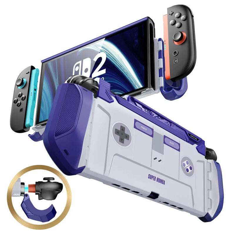 Dockable Case For Nintendo Switch 2 2025 SUPCASE Blade Series TPU Grip Protective Cover Compatible with Joy-Con Controller
