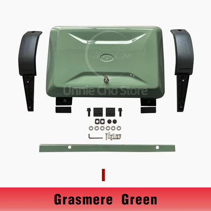 Side Toolbox Storage Box for Land Rover Defender 110 Exterior Accessories No Punching Roof Box Mounted Gear Carrier With Lock