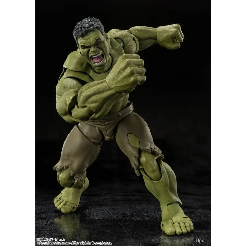 In Stock Genuine Bandai Marvel Model Kit SHF Hulk Spider-Man Brand New Day Anime Action Figure Collection Finished Model Toys