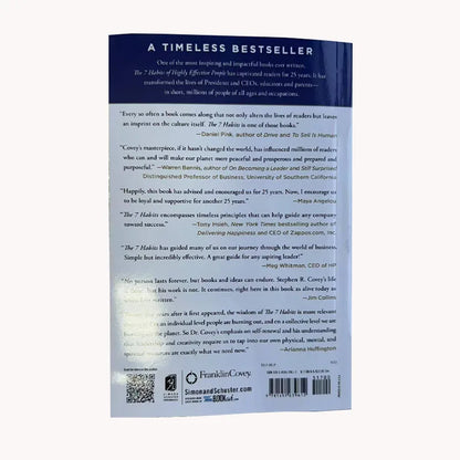 The 7 Habits of Highly Effective People English Original Book By Stephen R. Covey Professional Management Reading english books