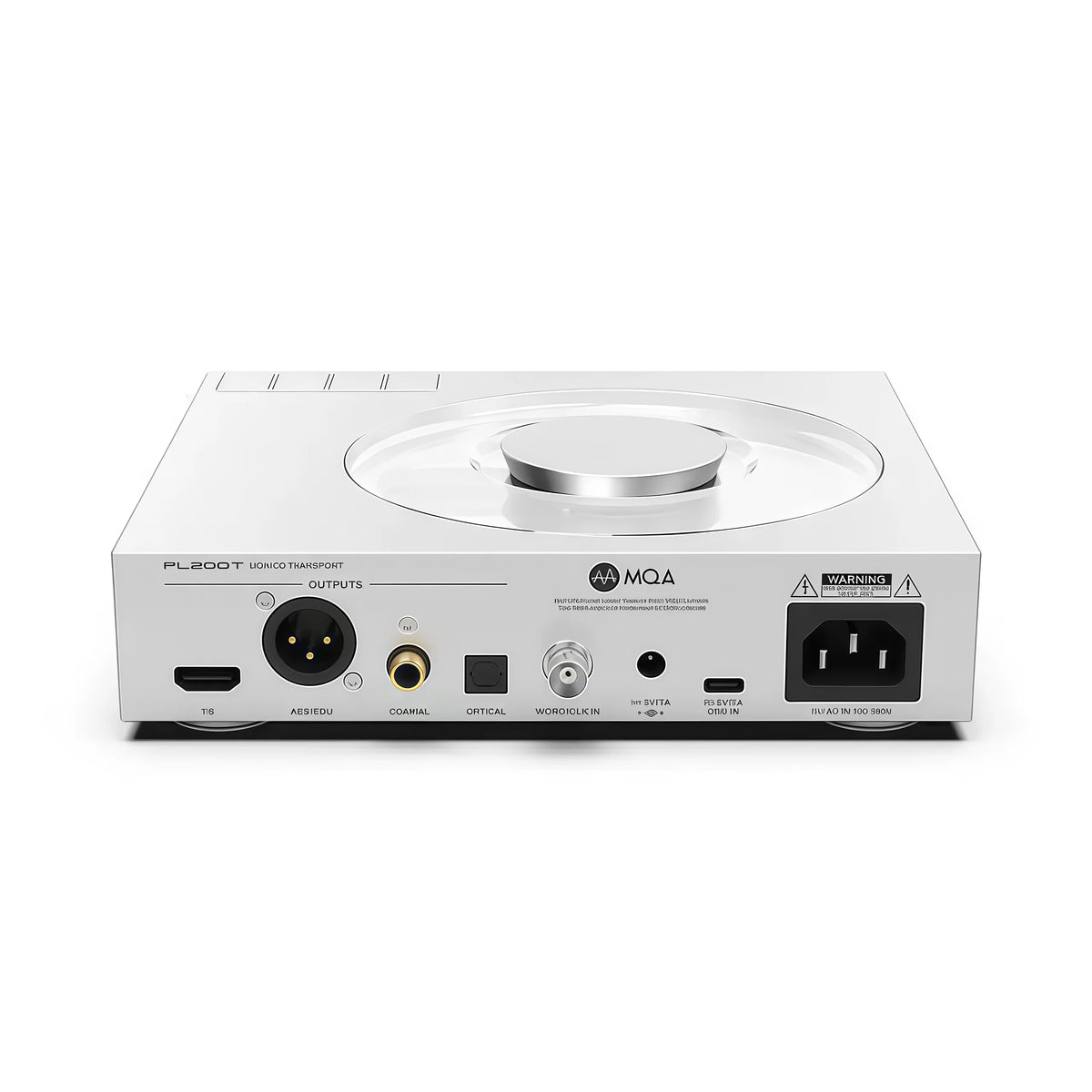 SMSL PL200T CD Hi-res Player MQA CD Transport Clock Input P.A.S.S. System Optical / Coaxial / AES / I2S Output
