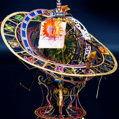 MY 3D Metal Puzzle Twelve Constellations DIY Holiday Gifts to Friends Exquisite Tabletop Ornaments