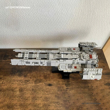 NEW Helldivers 2 Super Destroyer Midi-Scale Star Battle MOC Spaceship Military Building Blocks DIY Assemble Bricks Kids Toy Gift