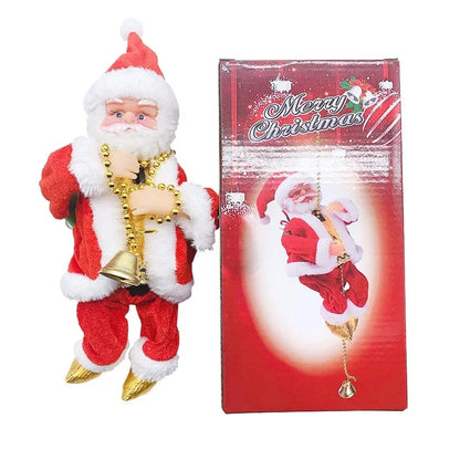 Popular Santa Claus Electric Climbing Rope, Christmas Decoration Gifts, Christmas Tree Home Decorations, Children's New Year Toy